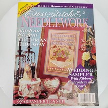 Vintage 1996 Cross Stitch &amp; Needlework Magazine Better Homes &amp; Gardens - $10.40