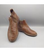 Cole Haan Brown Leather Chelsea Boho Western Chic Ankle Boots 6.5 Soft W... - $35.92 CAD