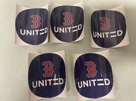 Boston Red Sox United Sticker Lot (5) Blue Baseball Boston Strong MLB - $8.02