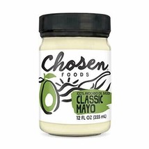 Chosen Foods Avocado Oil Traditional Mayo 12 oz., Non-GMO, 100% Pure, Un... - £14.30 GBP