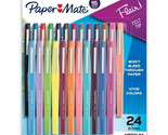 Paper Mate Flair Felt Tip Pens, Medium Point, Assorted Colors, 24 Count - £31.06 GBP