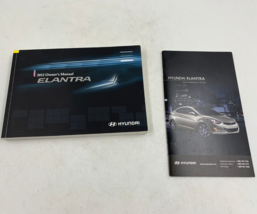 2012 Hyundai Elantra Owners Manual Handbook Set OEM D02B16033 - $26.99