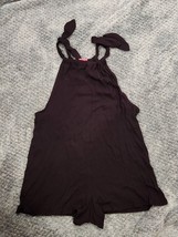 Xhilaration Black Romper Swim Cover up Size 0-2 - £7.85 GBP