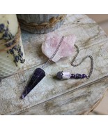 Amethyst Pendulum by Designs by Imogen ~Peaceful and Protective Energy~ - $24.95