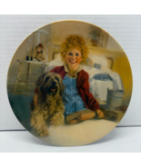 Annie &amp; Sandy Collector&#39;s Plate 1982 Edwin M Knowles Bradford Exchange - $92.22 MXN