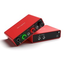 Usb Audio Interface Solo(24Bit/192Khz)+48V Phantom Power For Computer Recording  - £104.38 GBP