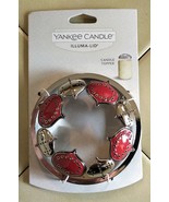2018 Yankee Candle ILLUMA-LID Candle Topper (Scandinavian Ornaments) Chr... - $91.23 MXN