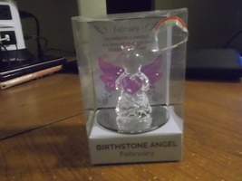 february  birthstone  angel - £9.43 GBP