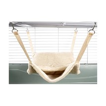 Little Friends Fluffy Lined Hammock with Pouch, Luxury Cream  - $24.00