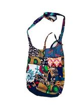 Handmade Patchwork Ankara African Print Tote Bag Multicolor Boho Shoulde... - $19.14
