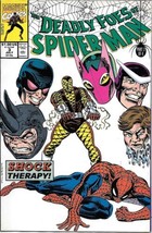 The Deadly Foes Of Spider-Man Comic Book #3 Marvel 1991 Very FN/NEAR Mint Unread - $2.75