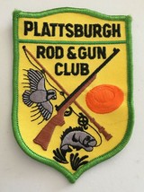 Plattsburgh Rod &amp; Gun Club Patch Souvenir Embroidered Badge - £15.71 GBP