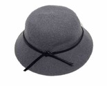 Old Navy  Fedora Fashion Hat with Short Brim Gray Acrylic Soft Brimmed - £12.17 GBP