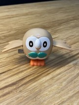 Pokemon Sun &amp; Moon 2&quot; ROWLET Wind-Up Owl Happy Meal Toy McDonald&#39;s 2017 KG JD - £7.91 GBP
