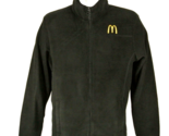 McDONALDS Restaurant Employee Uniform Fleece Jacket Black Size S Small NEW - $42.68