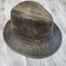 Stetson All American Weathered Safari Distress Brown Indiana Jones Inspi... - $74.99