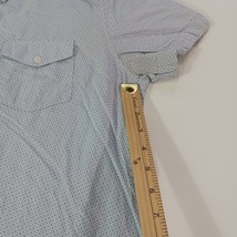 Calvin Klein Youth/Boy's Size L Gray Cotton Button Up Short Sleeve Pocket Shirt image 4