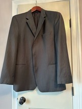 Hugo Boss Gray Pinstriped Jacket Sz 46 Nwot - £54.49 GBP