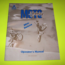 Moto Frenzy Video Arcade Game Service Repiar Manual With Schematics Mini... - £16.68 GBP