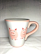 Sonoma Pigs &quot;Piggy&quot; Mug  Life Style Adorable! Small Chip  See details  F... - £14.38 GBP