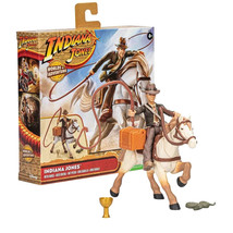 Indiana Jones Worlds of Adventure Indiana Jones with Horse 2.5&quot; Figure Set NIB - £10.84 GBP