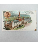 1905 Lewis &amp; Clark Expo Portland Worlds Fair Postcard Electricity Machinery - £7.85 GBP