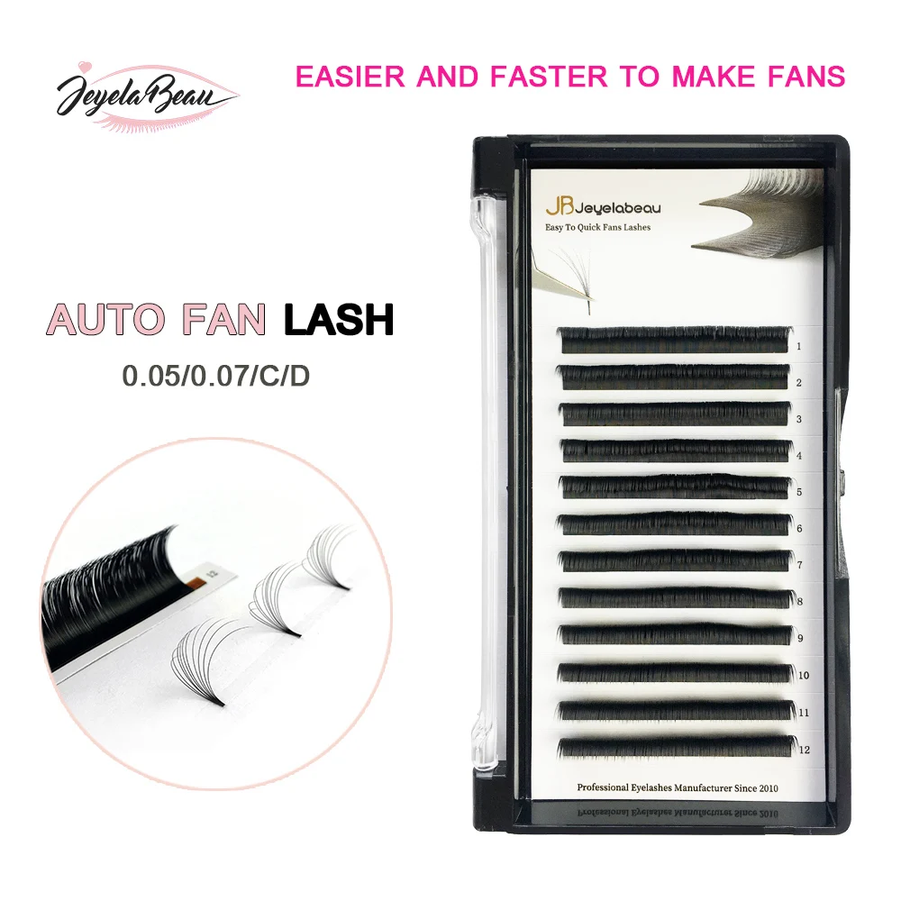 DIY  Easy Fan Lashes  Mink Fast Fanning Volume Eyelash Extensions Auto F... - $29.43