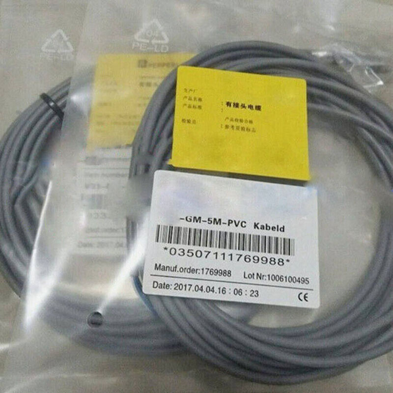 1PCS New V1-G-5M-PUR for PEPPERL+FUCHS V31-GM-5M-PVC Connecting Cable - $18.19