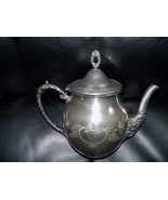 ANTIQUE RICHFIELD PLATE CO. QUADRUPLE TEA POT W/LID #2177 - $81.40 CAD