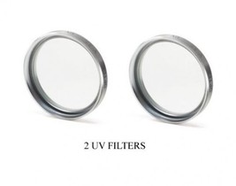 2 UV Filters for Panasonic SDRH90EB9K HDC-HS100P HDCHS100P HDC-HS100PC - £8.32 GBP