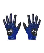 Under Armour UA Clean Up Baseball Batting Gloves Mens 2XL Blue Black Pair - $21.99