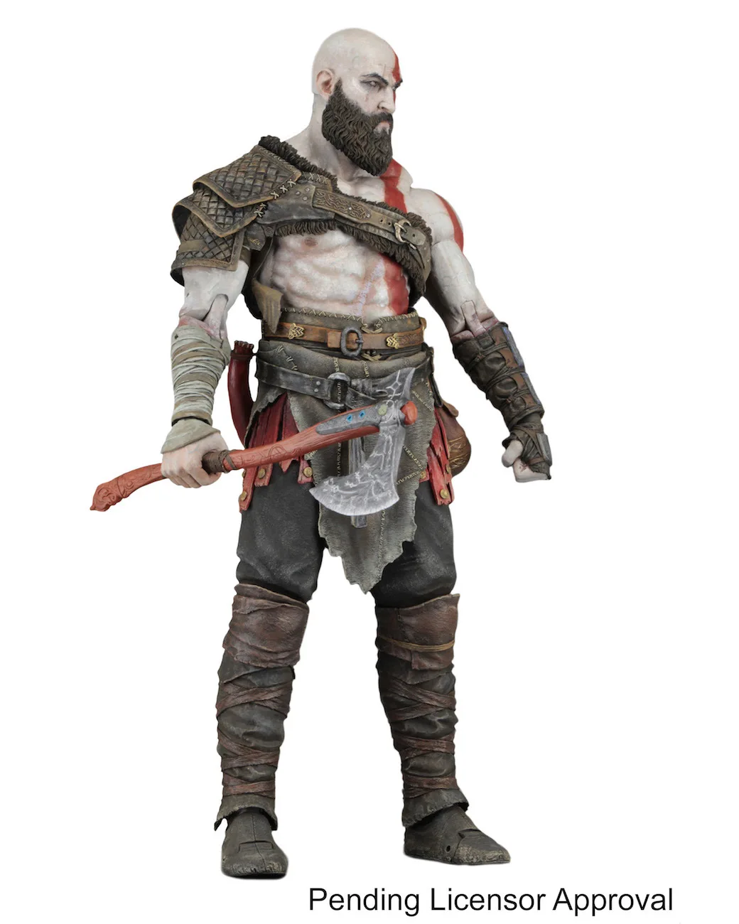 God of War 4 Kratos PVC Action Figure Collectible Model Toys 18cm - £28.33 GBP