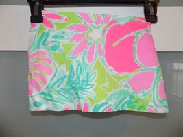 Lilly Pulitzer Flamingo Don&#39;t Give a Cluck Skort Size 5 Girl&#39;s EUC - £20.42 GBP