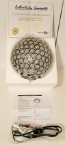 10&quot; Elegant Designs Elipse Crystal Ball Table Lamp Restorative Bronze LT1067-RBZ - £47.75 GBP