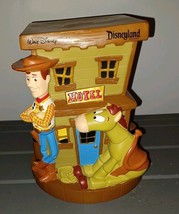 Pixar Toy Story 2 Plastic Piggy Bank, Hotel Woody Jessie Disney world Re... - $14.99