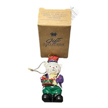 Avon Gift Collection Strike Up The Band Teddy Drummer Ornament - £5.05 GBP