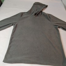 Xersion Men’s Gray Cotton Long Sleeve Pockets Hoodie Pullover Sweatshirt Size L image 6
