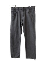 Calvin Klein Jeans Gray Mens Size 34 x 30 5 Pocket Denim Pants Straight Leg - £13.94 GBP