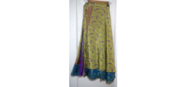 Indian Sari Wrap Skirt S318 - £23.80 GBP