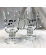 2 Tullamore Dew Irish Whiskey Glass Mugs 8 oz - $29.65