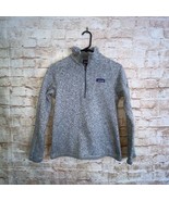 Patagonia Women’s Better Sweater 1/4 Zip in Gray Size Small - $54.16 CAD