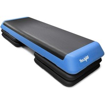 Yes4All Aerobic Exercise Workout Step Platform Health Club Size with 4 A... - £51.89 GBP