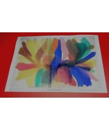 Morris Louis Point Of Tranquility Poster Print Vintage 1993 Crystal Prod... - $68.33 CAD