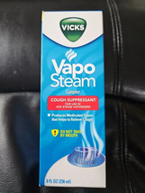 Vicks Vapo Steam Cough Suppressant Use In Hot Steam NEW 8oz 3/2025 FREE ... - £9.32 GBP