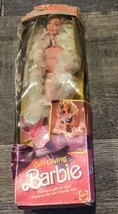 Vtg 1985 Barbie Gift Giving Barbie 1922 Made In Malaysia With Brush Present Box - £48.60 GBP