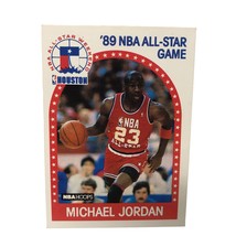 1989 Michael Jordan NBA Hoops #21 All-Star Game Basketball Card - £35.03 GBP