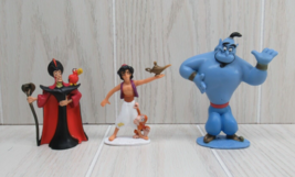 Disney Aladdin Genie Jafar w/ Lago figures set of of 3 1992 vintage Mattel - £11.67 GBP