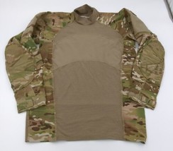 Army Combat Shirt Men's Size Medium Multicam Brown Green Camo Flame Resistant - £19.70 GBP