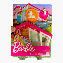 Mattel - Barbie Doghouse and Pet Mini Playset [New Toy] Paper Doll - £20.54 GBP