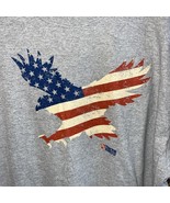 NEW Tractor Supply American Flag Eagle T-Shirt 2xl Gray - €8,92 EUR